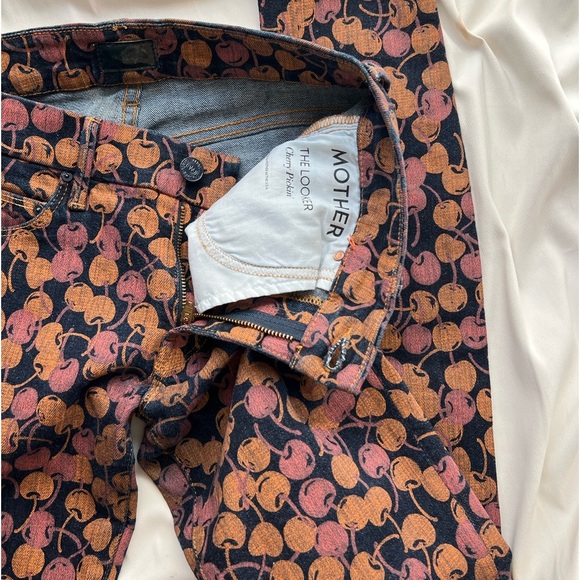 Mother Denim The Looker Cherry Pickin Red 🍒 - Picture 3 of 6